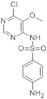 4-AMINO-N-(6-CHLORO-5-METHOXY-4-PYRIMIDINYL) BENZENESULFONAMIDE