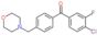 (4-chloro-3-fluoro-phenyl)-[4-(morpholinomethyl)phenyl]methanone