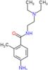 4-amino-N-[2-(diethylamino)ethyl]-2-methylbenzamide