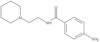 4-Amino-N-[2-(1-piperidinyl)ethyl]benzamide