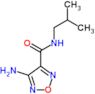 4-amino-N-(2-methylpropyl)-1,2,5-oxadiazole-3-carboxamide