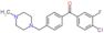 Methanone, (4-chloro-3-fluorophenyl)[4-[(4-methyl-1-piperazinyl)methyl]phenyl]-