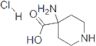 4-Piperidinecarboxylic acid, 4-amino-, hydrochloride (1:2)