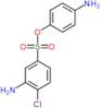 4-aminophenyl 3-amino-4-chlorobenzenesulfonate