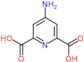 4-aminopyridine-2,6-dicarboxylic acid