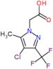 [4-chloro-5-methyl-3-(trifluoromethyl)-1H-pyrazol-1-yl]acetate