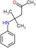 4-methyl-4-(phenylamino)pentan-2-one