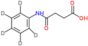 4-oxo-4-(2,3,4,5,6-pentadeuterioanilino)butanoic acid