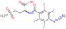 (2R)-2-[(4-azido-2,3,5,6-tetrafluoro-benzoyl)amino]-3-methylsulfonylsulfanyl-propanoic acid