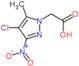 (4-chloro-5-methyl-3-nitro-1H-pyrazol-1-yl)acetic acid