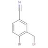 Benzonitrile, 4-bromo-3-(bromomethyl)-