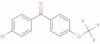 (4-Chlorophenyl)[4-(trifluoromethoxy)phenyl]methanone