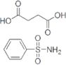 SUCCINIC ACID-MONO-N-PHENYLSULFONYLAMIDE