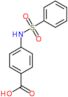 4-[(phenylsulfonyl)amino]benzoic acid