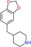 4-(1,3-benzodioxol-5-ylmethyl)piperidine