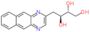 (2R,3S)-4-benzo[g]quinoxalin-3-ylbutane-1,2,3-triol