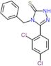 4-benzyl-5-(2,4-dichlorophenyl)-2,4-dihydro-3H-1,2,4-triazole-3-thione