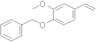 4-Benzyloxy-3-methoxystyrene