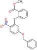 methyl 2-{[5-(benzyloxy)-2-nitrophenyl]sulfanyl}benzoate