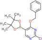 4-benzyloxy-2-chloro-5-(4,4,5,5-tetramethyl-1,3,2-dioxaborolan-2-yl)pyrimidine