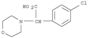 4-Morpholineaceticacid, a-(4-chlorophenyl)-