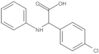 4-Chloro-α-(phenylamino)benzeneacetic acid