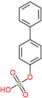biphenyl-4-yl hydrogenato(2-) sulfate