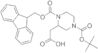 4-(1,1-Dimethylethyl) 1-(9H-fluoren-9-ylmethyl) 2-(carboxymethyl)-1,4-piperazinedicarboxylate