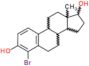 4-bromoestra-1,3,5(10)-triene-3,17-diol