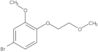 4-Bromo-2-methoxy-1-(2-methoxyethoxy)benzene