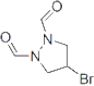 4-Bromo-1,2-pyrazolidinedicarboxaldehyde