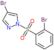 4-Bromo-1-[(2-bromophenyl)sulfonyl]-1H-pyrazole