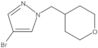 4-Bromo-1-[(tetrahydro-2H-pyran-4-yl)methyl]-1H-pyrazole