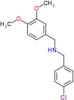 1-(4-chlorophenyl)-N-(3,4-dimethoxybenzyl)methanamine