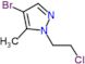 4-bromo-1-(2-chloroethyl)-5-methyl-pyrazole