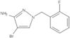 4-Bromo-1-[(2-fluorophenyl)methyl]-1H-pyrazol-3-amine
