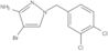 4-Bromo-1-[(3,4-dichlorophenyl)methyl]-1H-pyrazol-3-amine