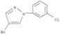 1H-Pyrazole,4-bromo-1-(3-chlorophenyl)-