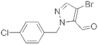 4-bromo-1-(4-chlorobenzyl)-1H-pyrazole-5-carbaldehyde