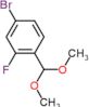 4-Bromo-1-(dimethoxymethyl)-2-fluorobenzene