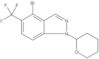 4-Bromo-1-(tetrahydro-2H-pyran-2-yl)-5-(trifluoromethyl)-1H-indazole