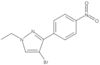 4-Bromo-1-ethyl-3-(4-nitrophenyl)-1H-pyrazole