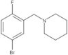 1-[(5-Bromo-2-fluorophenyl)methyl]piperidine