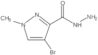 4-Bromo-1-methyl-1H-pyrazole-3-carboxylic acid hydrazide