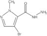 4-Bromo-1-methyl-1H-pyrazole-5-carboxylic acid hydrazide