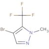 1H-Pyrazole, 4-bromo-1-methyl-5-(trifluoromethyl)-