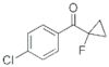 Methanone, (4-chlorophenyl)(1-fluorocyclopropyl)- (9CI)