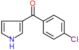 (4-chlorophenyl)(1H-pyrrol-3-yl)methanone