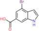 4-bromo-1H-indole-6-carboxylic acid