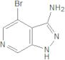 1H-Pyrazolo[3,4-c]pyridin-3-amine, 4-bromo-